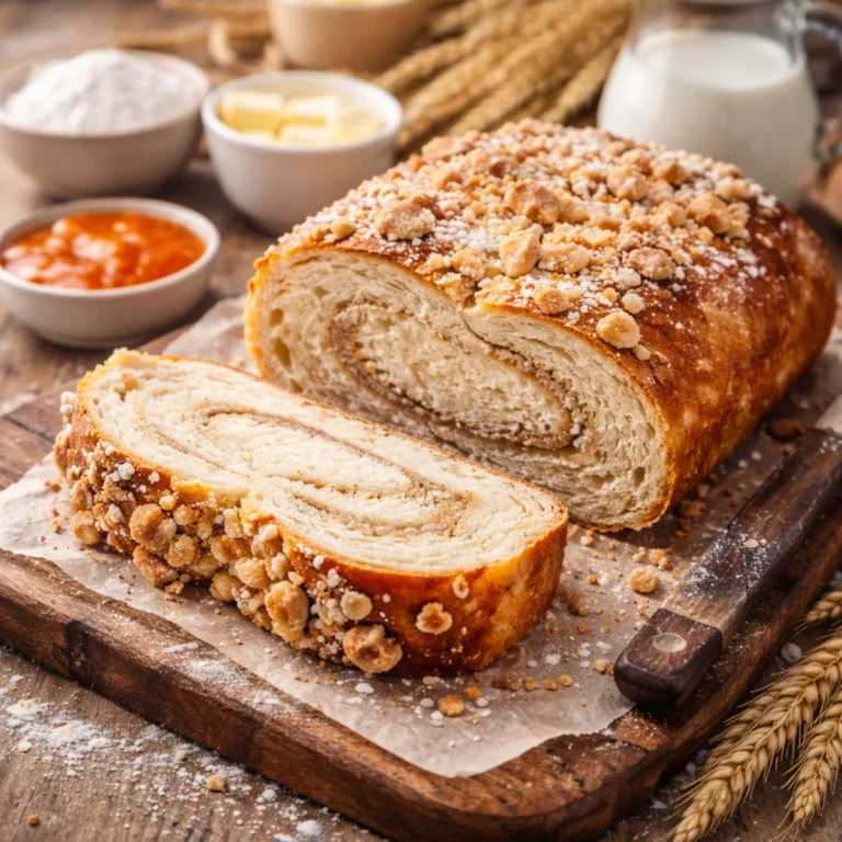 Świeżo wyrobione ciasto drożdżowe na oprószonej mąką desce, gotowe do wyrastania.