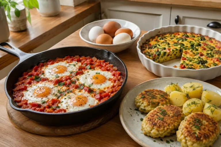 Tanie dania z jajek: szakszuka, frittata i kotlety jajeczne z ziemniakami